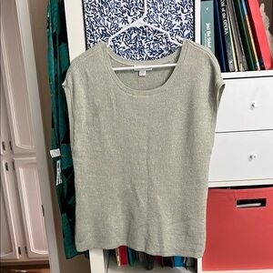 Coldwater Creek Light Gray sweaterTop